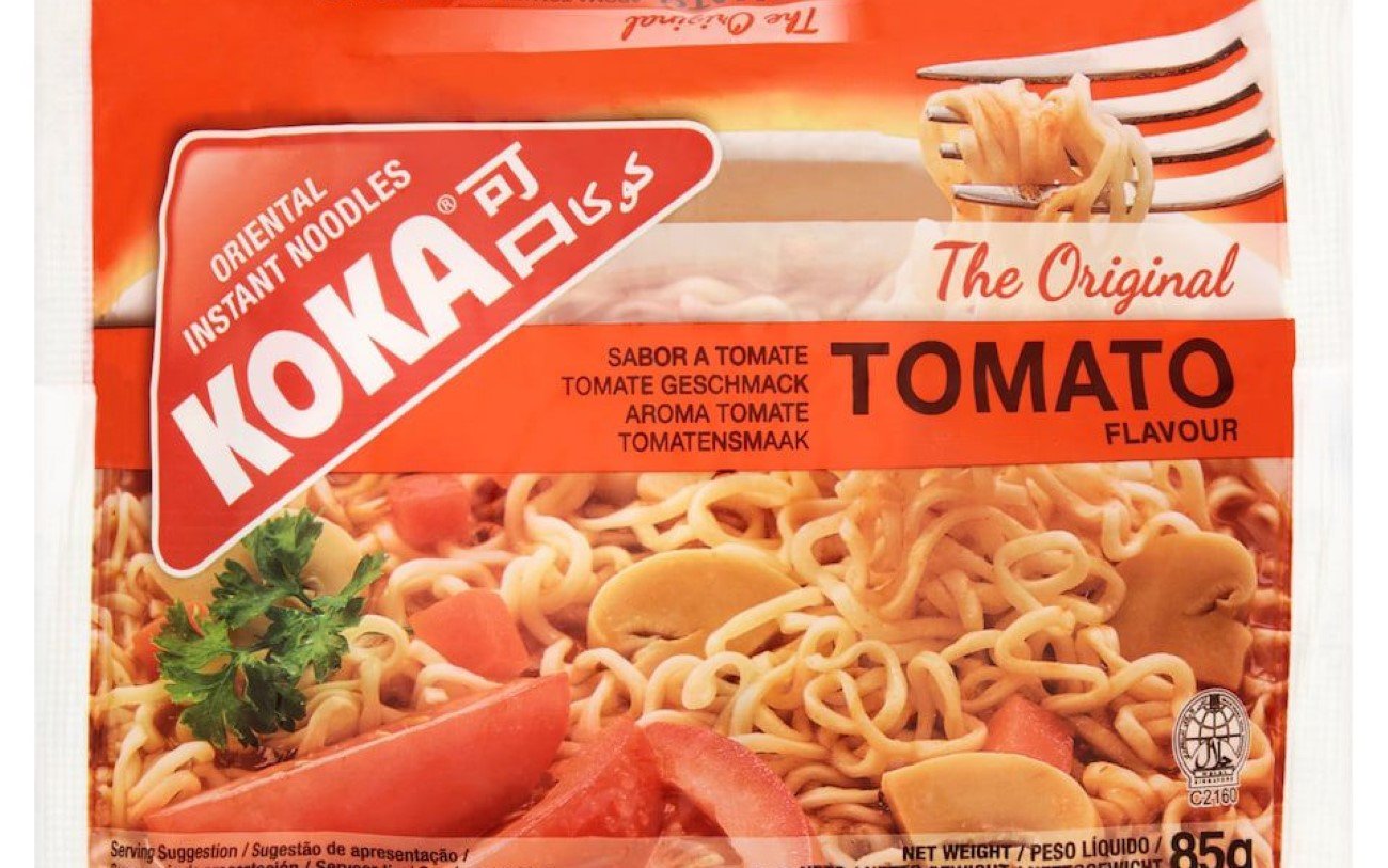 Koka Tomato Flavour Instant Noodles - 85g