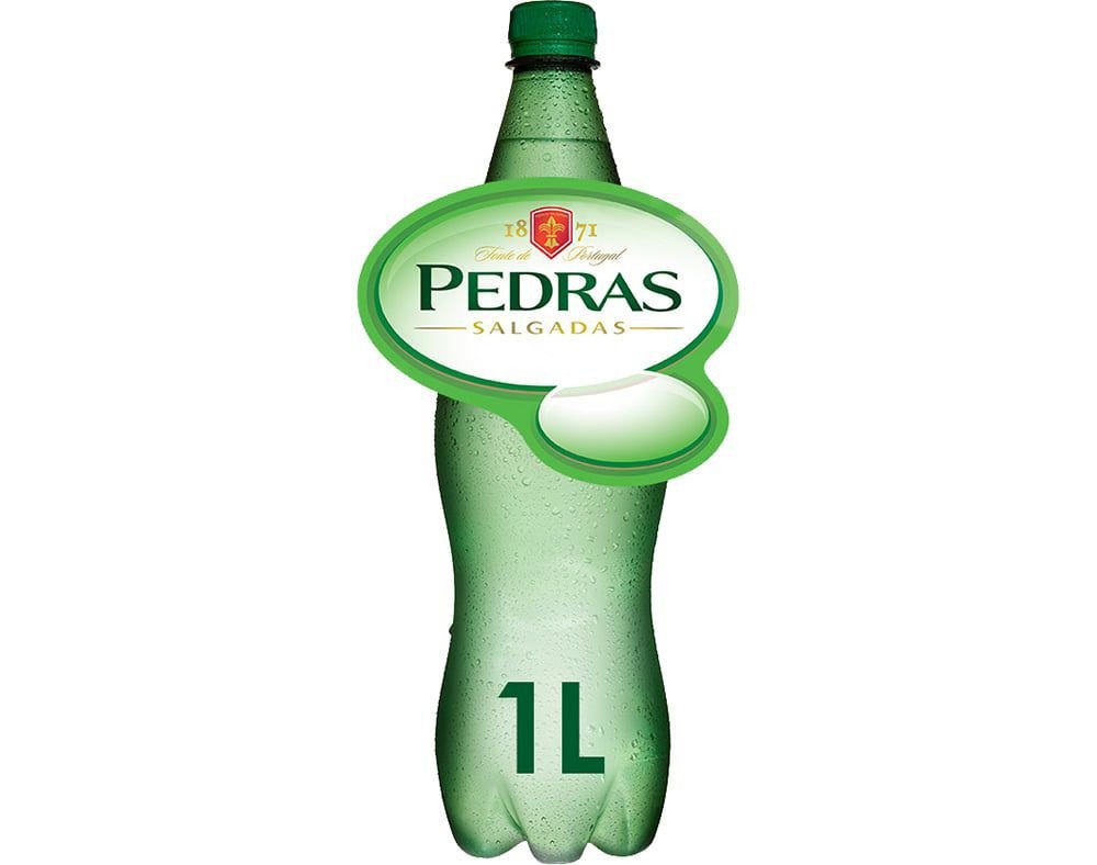 AGUA COM GAS/ WITH GAS PEDRAS 1l