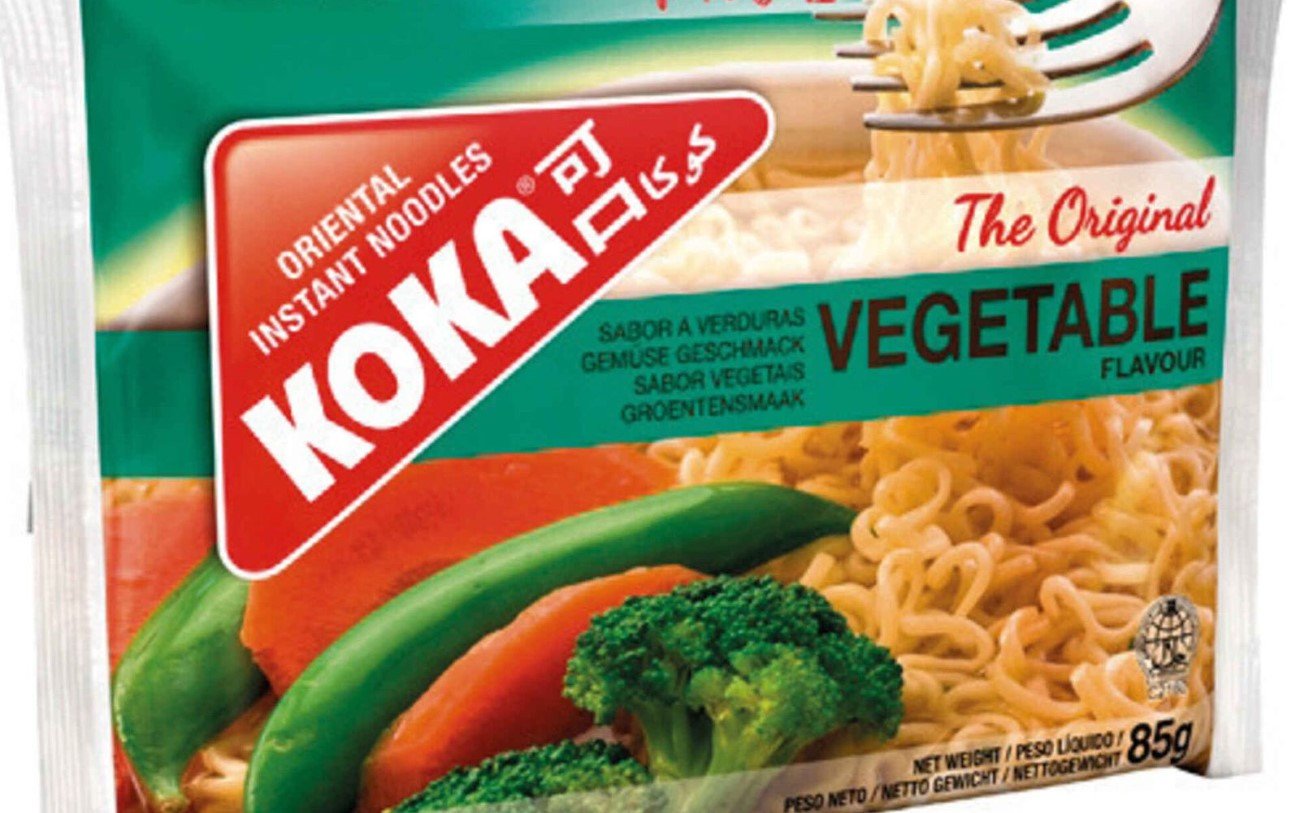 KOKA VEGETABLE FLAVOUR INSTANT NOODLES 85G