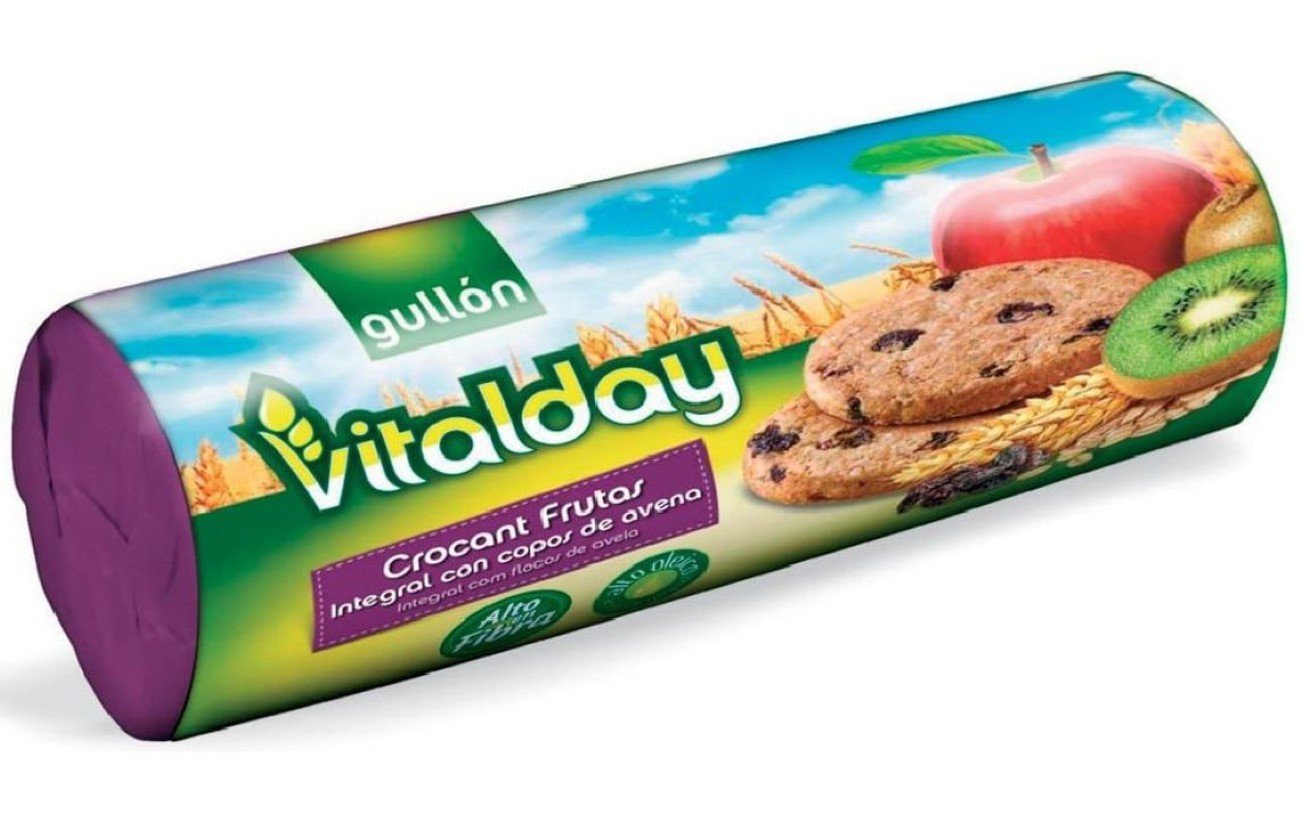 Gullon Vitalday Crispy Fruit Biscuit 300g