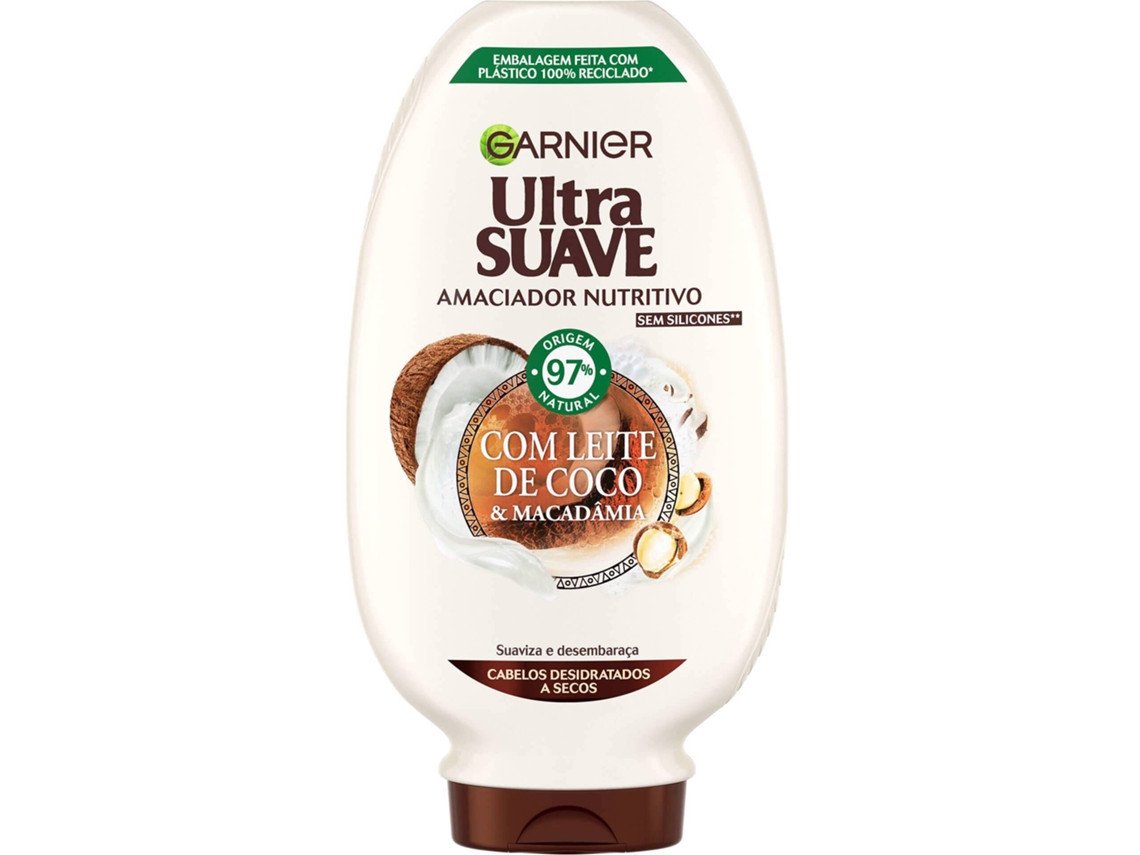 Condicionador Ultra Suave Nutritivo Leite de Coco & Macadâmia, 250 ml