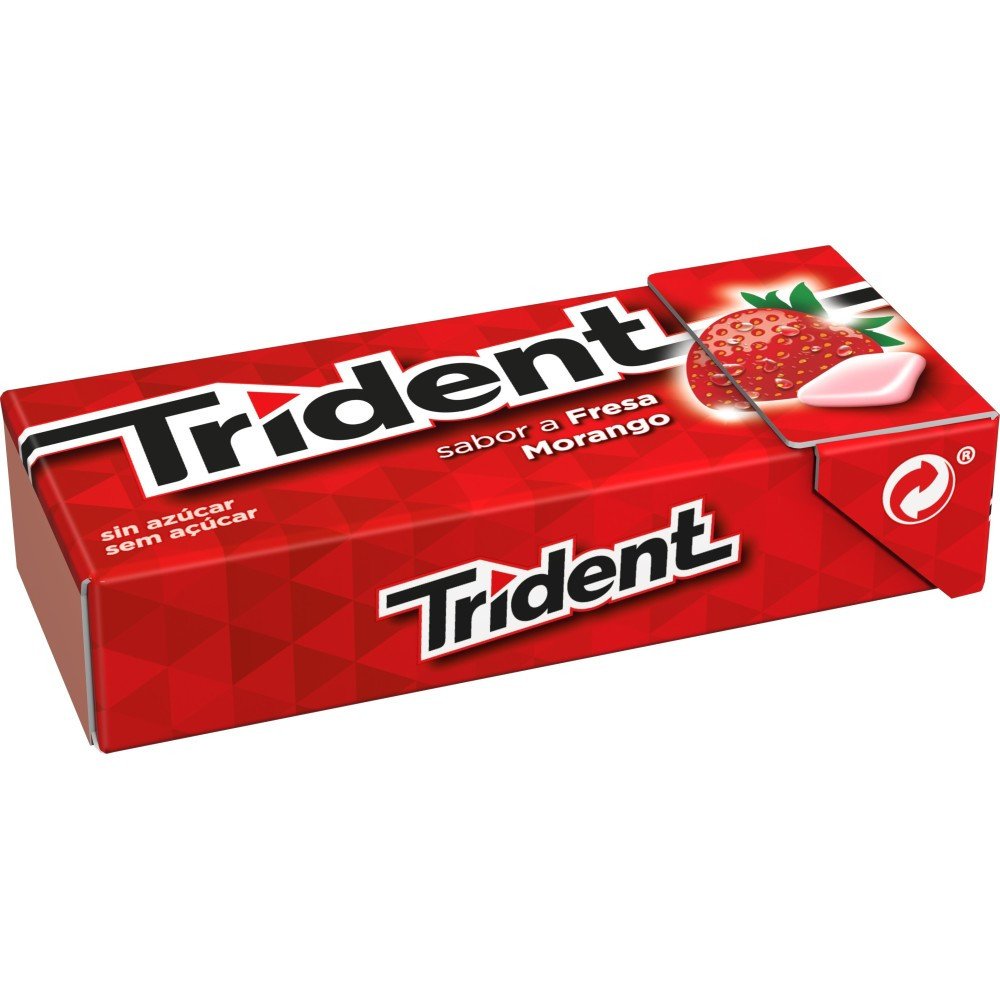 PASTILHAS TRIDENT  STRAWBERRY