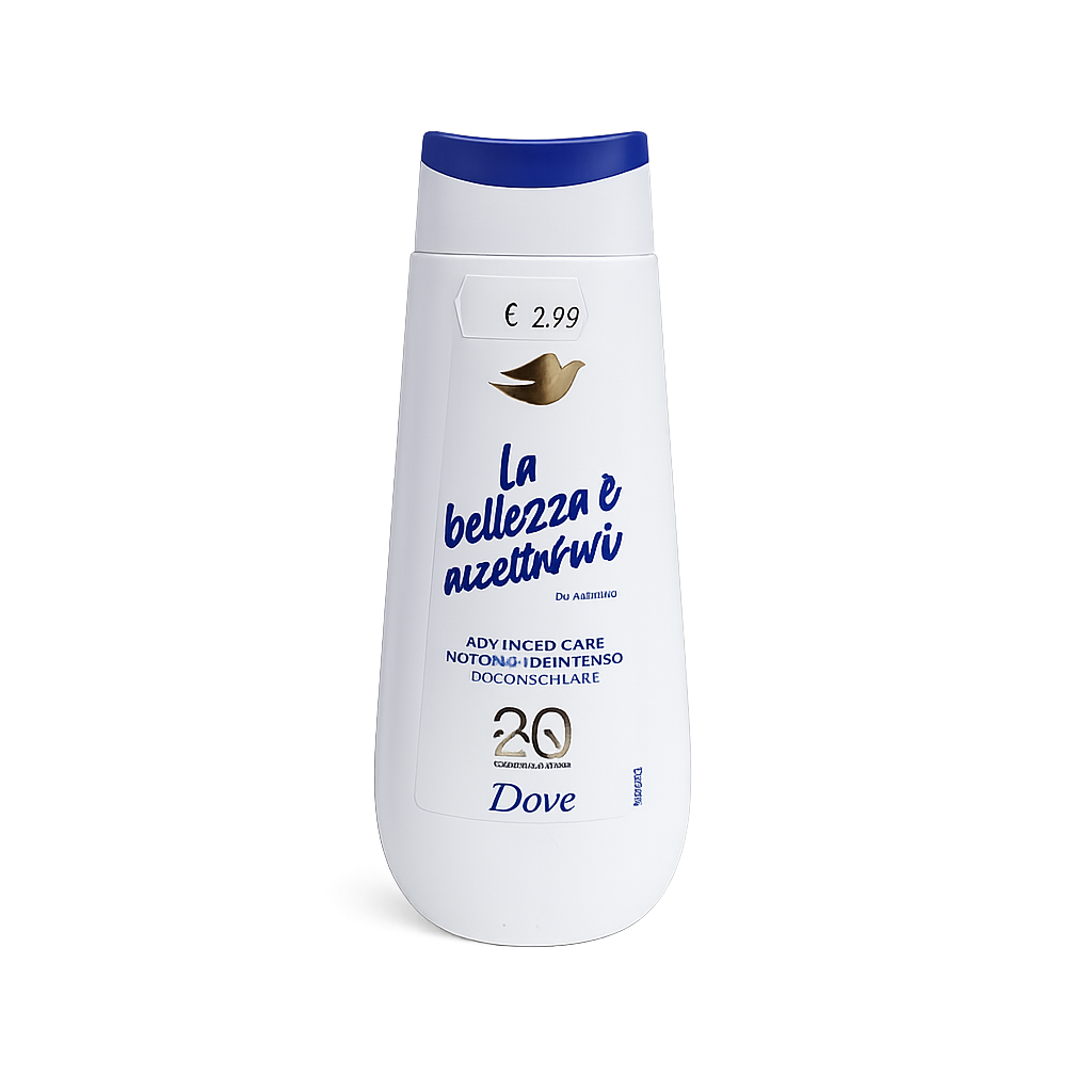 Gel de Banho Shower gel DOVE la bellezza 225ml