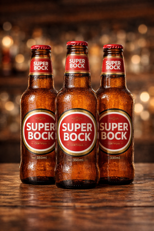 SUPER BOCK ( 330ML x3) GARRAFA
