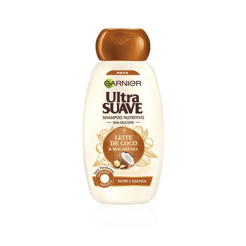 Shampoo Ultra Suave Nutritivo sem silicone