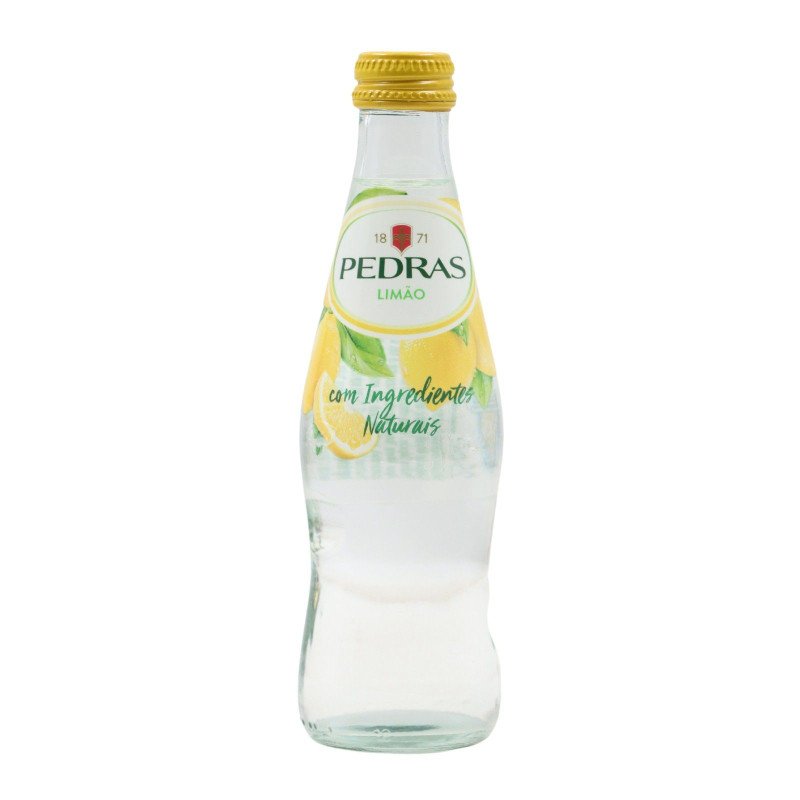 AGUA COM GAS/ WITH GAS PEDRAS LIMAO 250ML