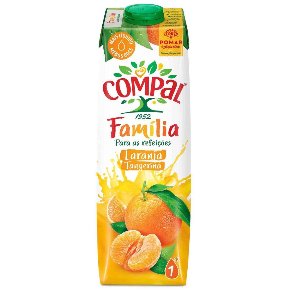 COMPAL 1L LARANJA TANGERINA
