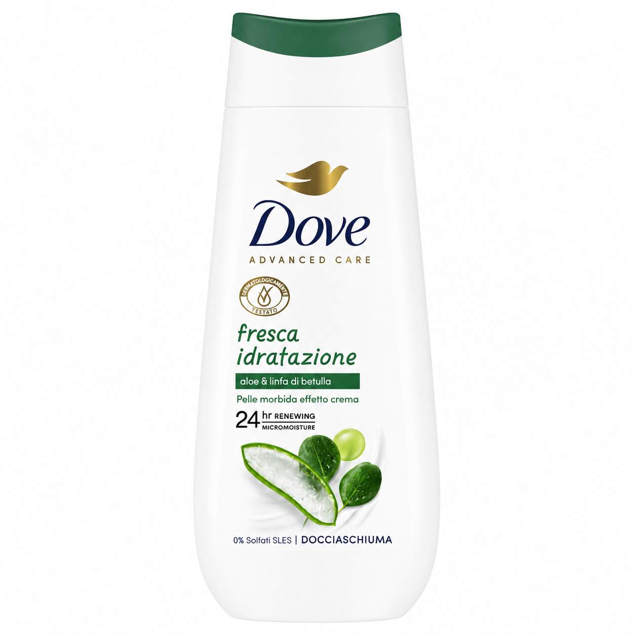 Shower Gel Dove Aloe and Birch Sap - 225 ml