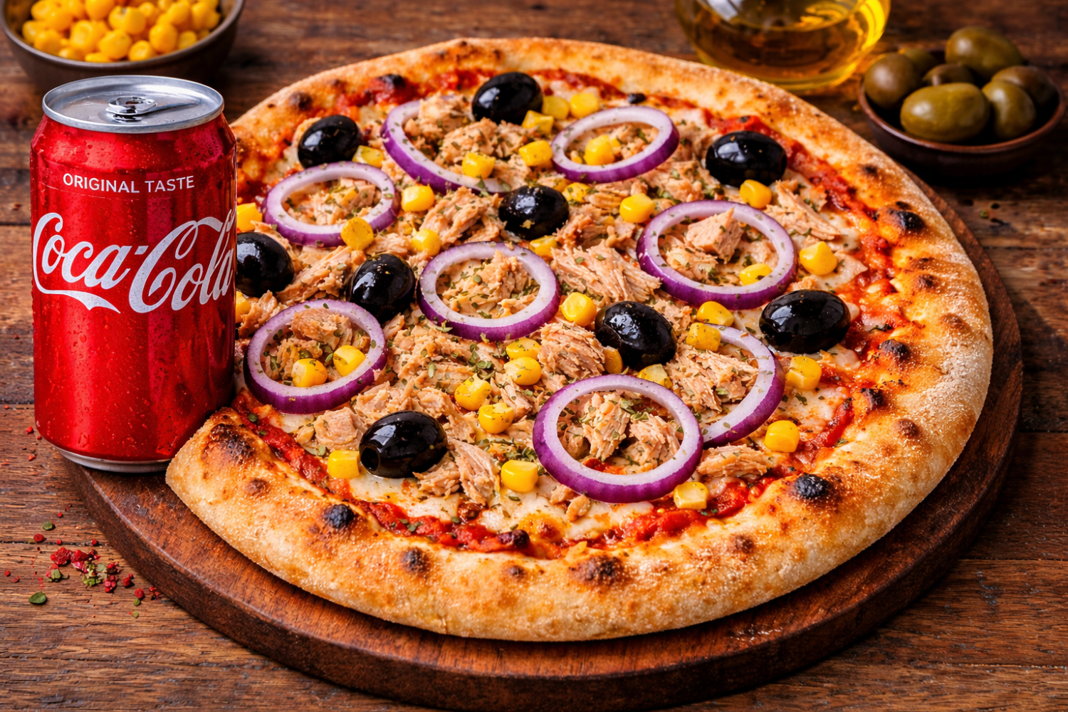 Pizza de atum | Tuna pizza