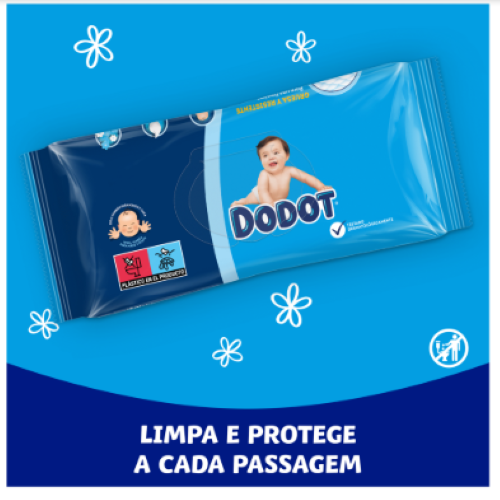 Toalhitas Bebé Azul Dodot
