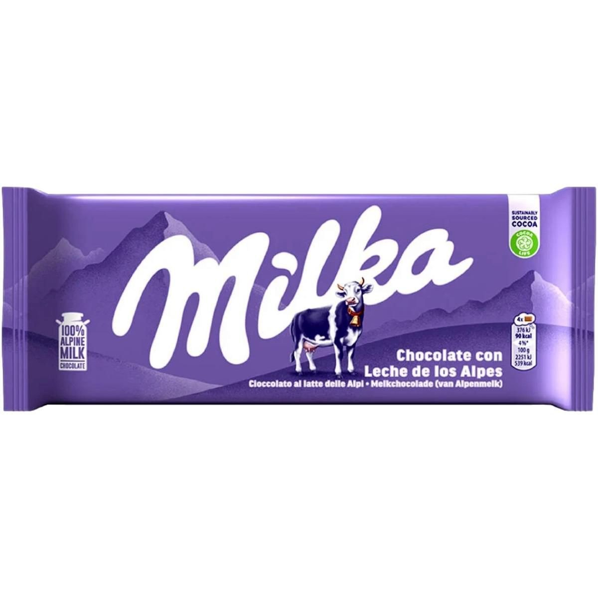 MILKA CHOCOLATE DE LEITE 100G