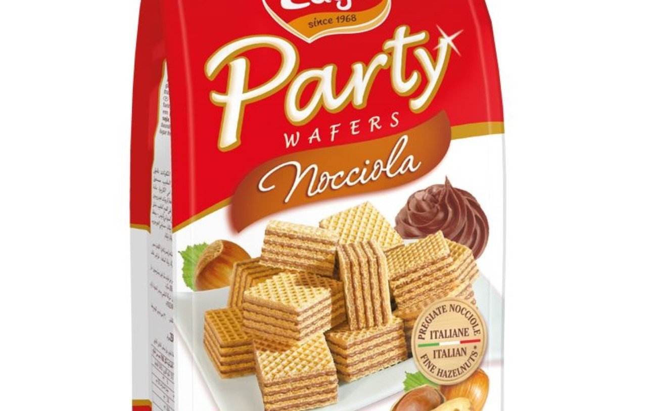 MINI PARTY WAFERS RED