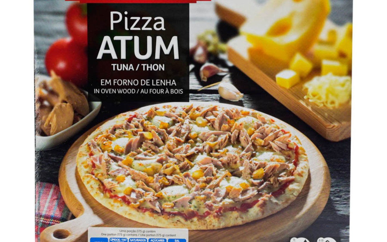 PIZZA ATUM READY FOR EAT- MICRO OVEN /  PRONTO A COMER - MICRO FORNO