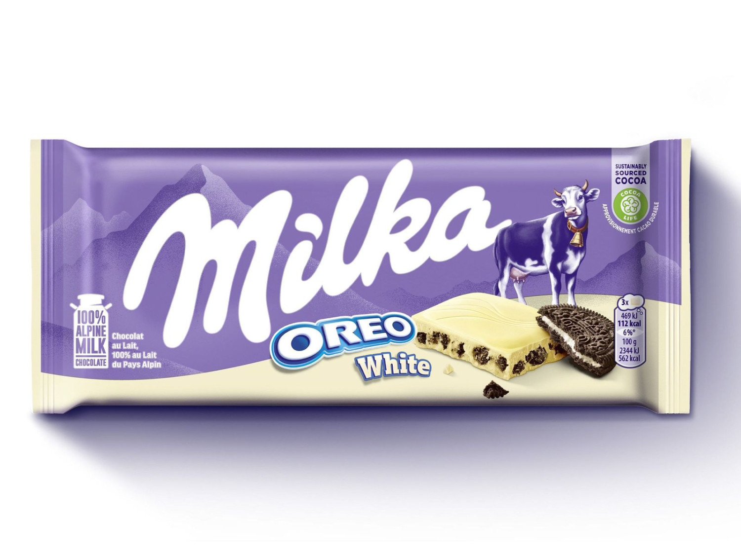 MILKA OREO WHITE 100G