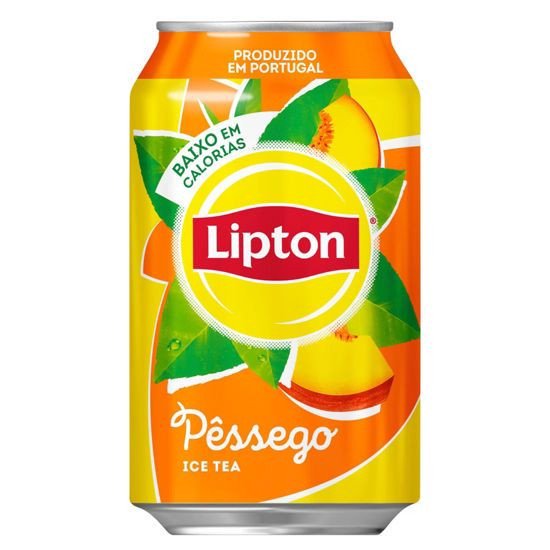 Lipton Ice Tea Pessego Soda Can 330ml