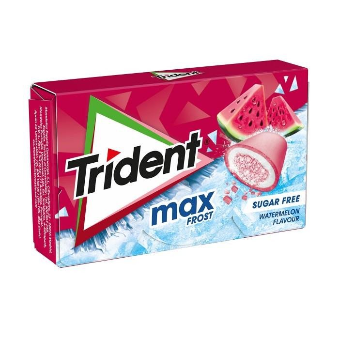 PASTILHAS TRIDENT  MAX FROST WATERMELON